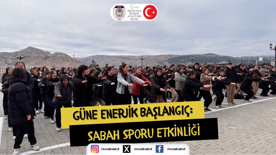 GÜNE ENERJİK BAŞLANGIÇ: SABAH SPORU ETKİNLİĞİ