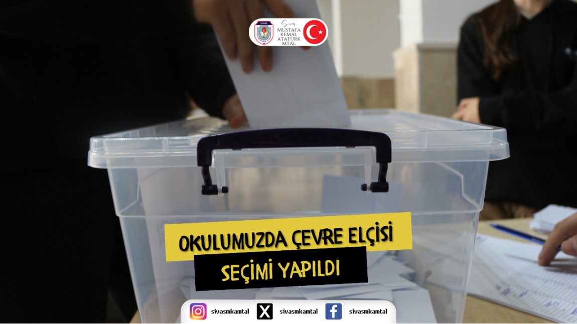 OKULUMUZDA ÇEVRE ELÇİSİ SEÇİMİ YAPILDI
